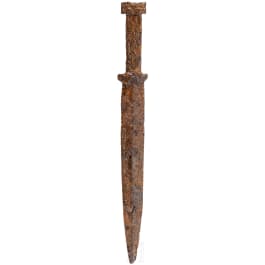 A Scythian akinakes dagger, Black Sea region, 5th - 2nd century B.C.