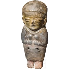 Pfeiffigur, Ecuador, Bahia-Kultur, 500 v. Chr. - 500 n. Chr.