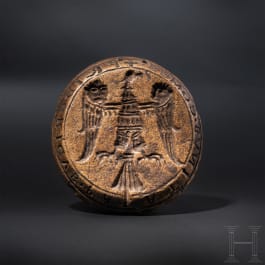 A distinguished Staufian double seal belonging to Friedericus Palatinus, Count Palatine of Bavaria, circa 1156