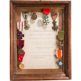 Awards from Belgium and France