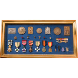 Collection of orders and medals, mainly Belgium, 1st half 20th century