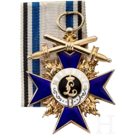 Military Merit Order - Cross 3rd class with swords, made by Hemmerle