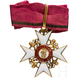 Order of the Wurttemberg Crown - Knight's Cross with lion