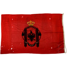 Flag of the Kingdom of Albania in the form between 1939 and 1943
