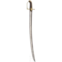 Sabre for light cavalry officers, 2nd half of the 18th century