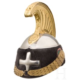 Helmet M 1880 for members of the heavy cavalry, 1900-1946