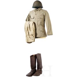 A uniform and equipment ensemble for an infantry soldier in the Pacific War, 1937 – 1945