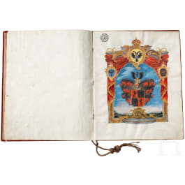 Emperor Joseph II - Diploma of nobility from 1788