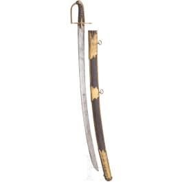 Hussar officers' sabre, 18th century
