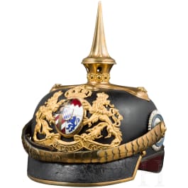 Helmet M 1886/1914 for medical officers in a general's rank