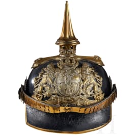 A Bavarian Officer Infantry Helmet