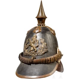 A model 1842 enlisted man spike helmet for infantry
