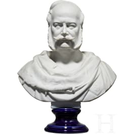 Emperor Wilhelm I. - KPM portrait bust