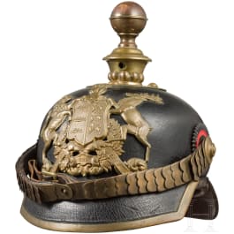 Helmet for artillery troopers and awards