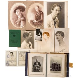 Photos and documents about Dorothee Sibylle Katharina von Bismarck-Schönhausen and her family, 19th / 20th century
