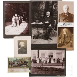 Photos and autographs of the Bismarck family