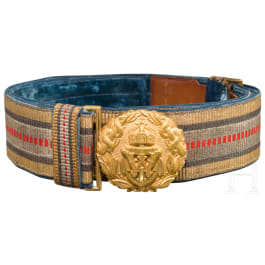 Belt for admirals in the medical service of the Imperial German Navy