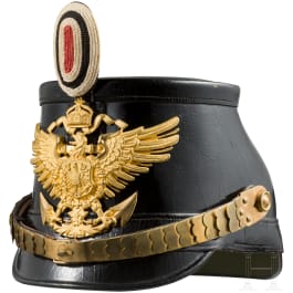 Shako for nco´s in the sea battalion, c. 1910