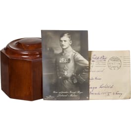 Wooden base for the cup of honour "To the winner in air combat"