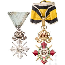 Military Merit Order 2nd class with war decoration, Bulgaria
