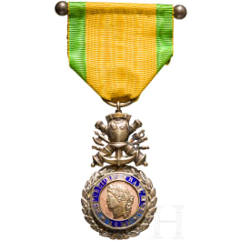 Military medal, France, late 19th century