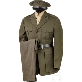Service uniform of an US Marine Corps member, 2nd world war