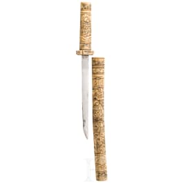 A bone Tanto, Japan, 20th century