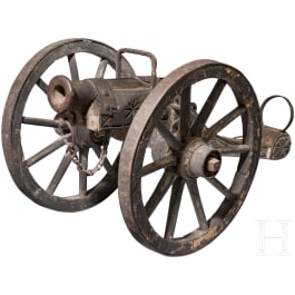 A German firecracker gun, c. 1900