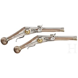 A pair of Saxon wheellock puffers in the style of circa 1570