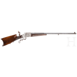 A luxurious system Aidt "Feuerstutzen" (sports carbine) by Klett in Suhl, end of 19th century