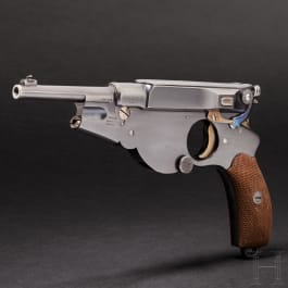 A Bergmann Mod. 1896 No. 3, with charging clip