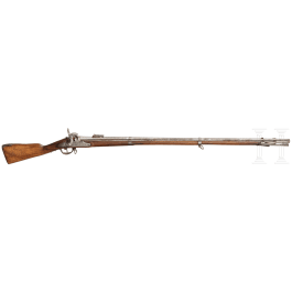 A Belgian infantry rifle modelled after the M 1777, 1848