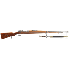 A M 1908 rifle with bayonet