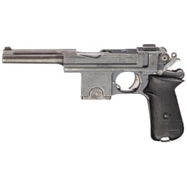 A Bergmann M 1910/21 with holster