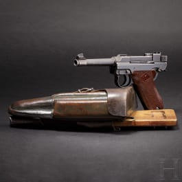 A Lahti M L-35, type 1 with stock and hoster