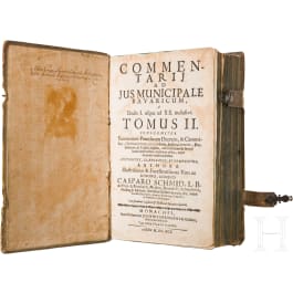 Johannis Hermann, "Commentarii ad Jus Municipale Bavaricum", Munich, 1645