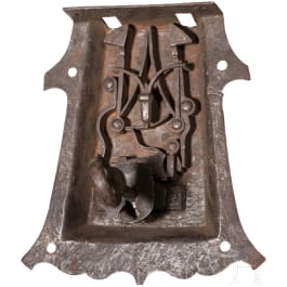 A late-Gothic chest lock, South German, circa 1520-40