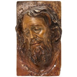 Head of John the Baptist in half-relief, 18th-19th century