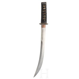 Naginataklinge als Wakizashi montiert, Japan, um 1770