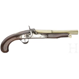 Perkussionspistole, Thomas in London, um 1800