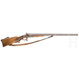 Hahndoppelflinte Oberhammer M&uuml;nchen, um 1880