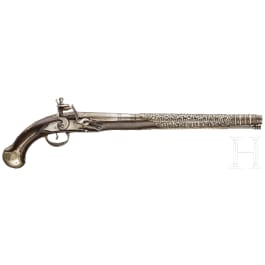 A flintlock pistol, Ottman Empire, circa 1800