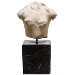 A small Roman marble torso of Dionysos, 1st century