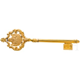 A Royal Bavarian chamberlain's key, 19th century