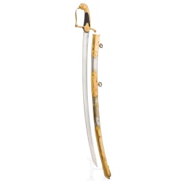 A lion's head sabre for a high officer