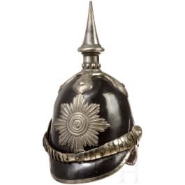 A helmet M 1849 for a bugler of the guard troops