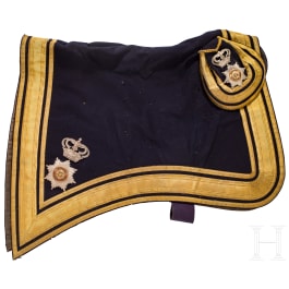 A saddle pad for a general, Germany, ca. 1900