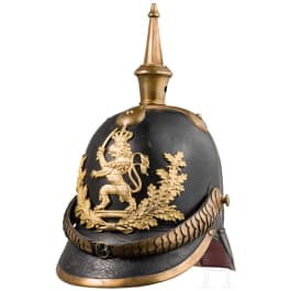 A helmet M 1849 for officers of the infantry
