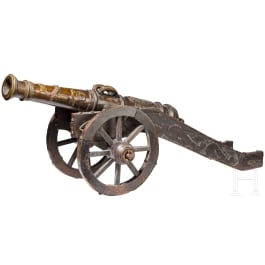 Model cannon, collector's replica in the style of the 16th century