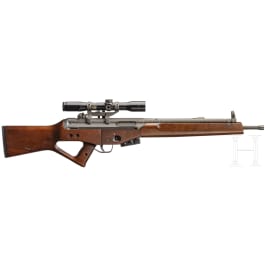 A self-loading rifle SAR976 with Zeiss scope